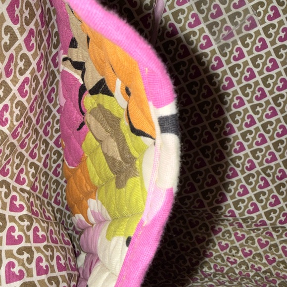 Vera Bradley Grand Traveler Tote in Portobello Road Cottage, 22"x15"x2.25" - Picture 8 of 10